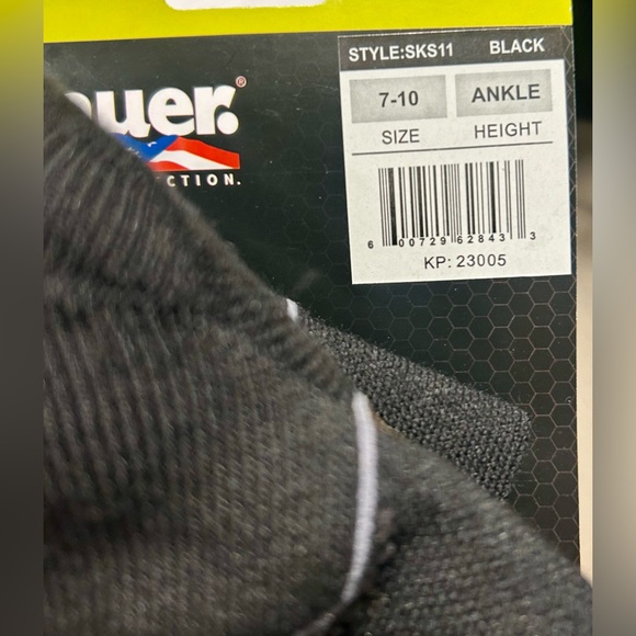 Blauer B. Cool Performance Socks size 7-10, black, 2 pack - Picture 3 of 5